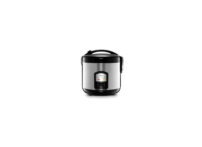 Panela Elétrica de Arroz Elgin PAR30 10 Xícaras Preta/Prata - 1,8 Litros
