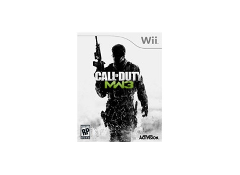 Jogo Call Of Duty: Modern Warfare 3 Activision Wii