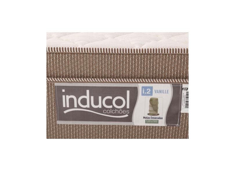 Colchão Casal Molas Ensacadas/Pocket Inducol Vanille