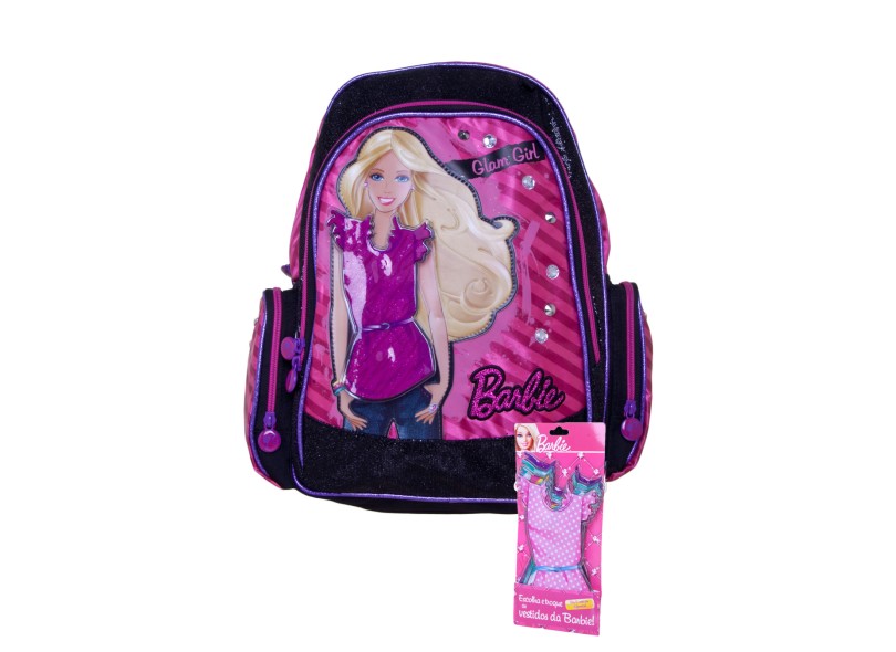 Mochila Escolar Sestini Barbie Glam Girl 062992