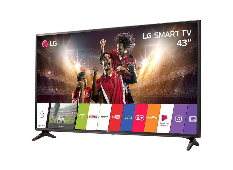 Smart TV TV LED 43" LG Full HD Netflix 43LJ5500 2 HDMI