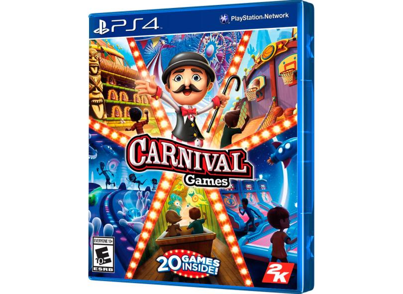 Jogo Carnival Games PS4 2K