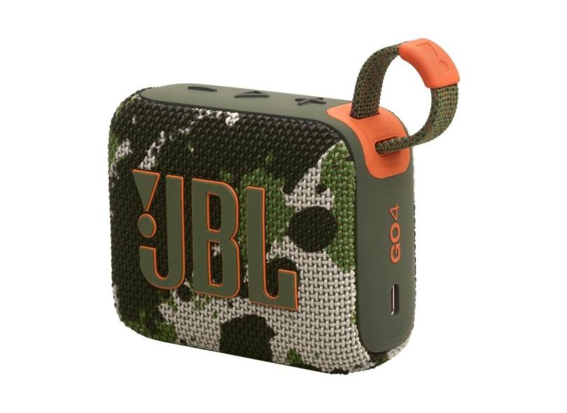 Caixa de Som Bluetooth JBL Go 4 Camuflada