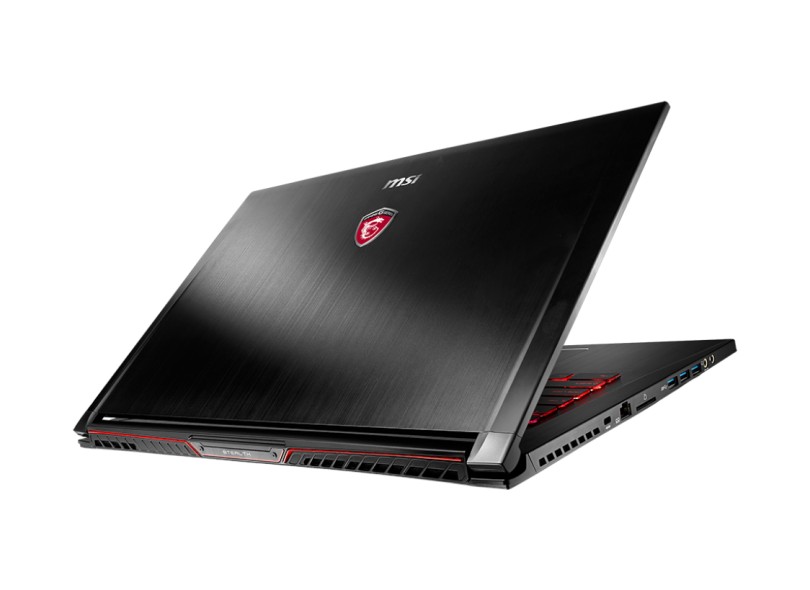 Notebook MSI Gamer Intel Core i7 6700HQ 16 GB de RAM 1024 GB 250.0 GB 17.3 " GeForce GTX 1060 Windows 10 Home GS73VR