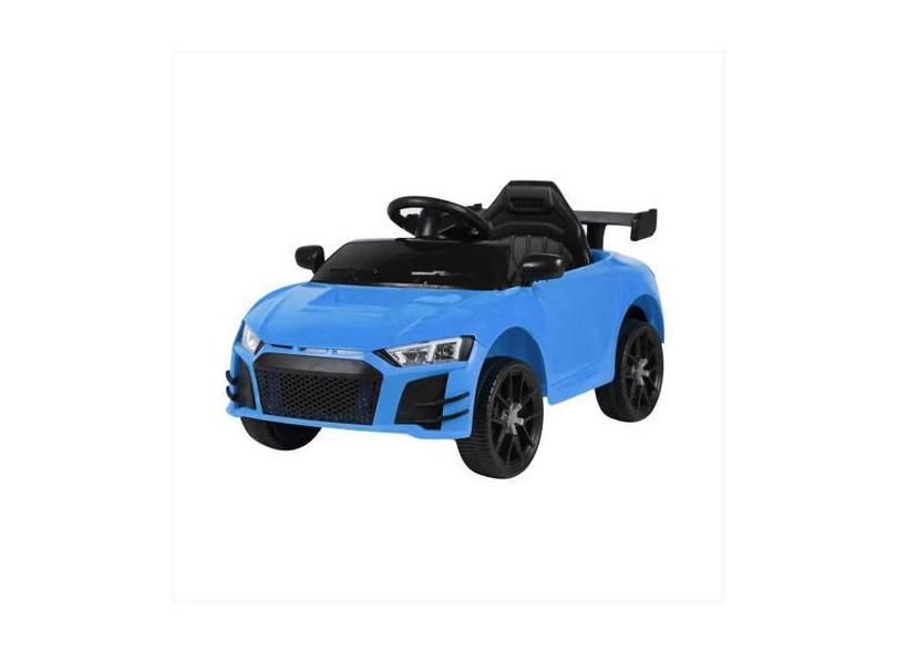 Carrinho Elétrico Infantil 12V Azul Recarregável Bivolt Led - Bangtoys