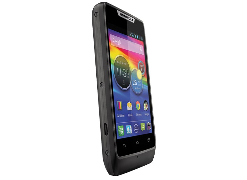 Smartphone Motorola Razr D1 XT916 Câmera 5,0 Megapixels Desbloqueado 2 Chips 4 GB Android 4.1 (Jelly Bean) Wi-Fi 3G