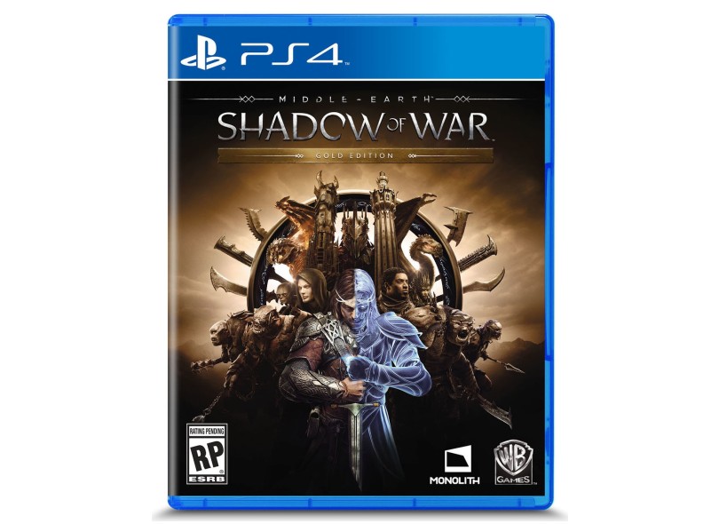 Jogo Terra Média Sombras da Guerra PS4 Warner Bros