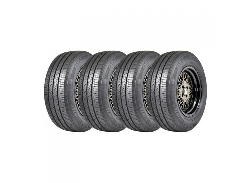 Kit 4 Pneus Delinte Aro 14C 185 R14C DV2 8 Lonas 102/100R