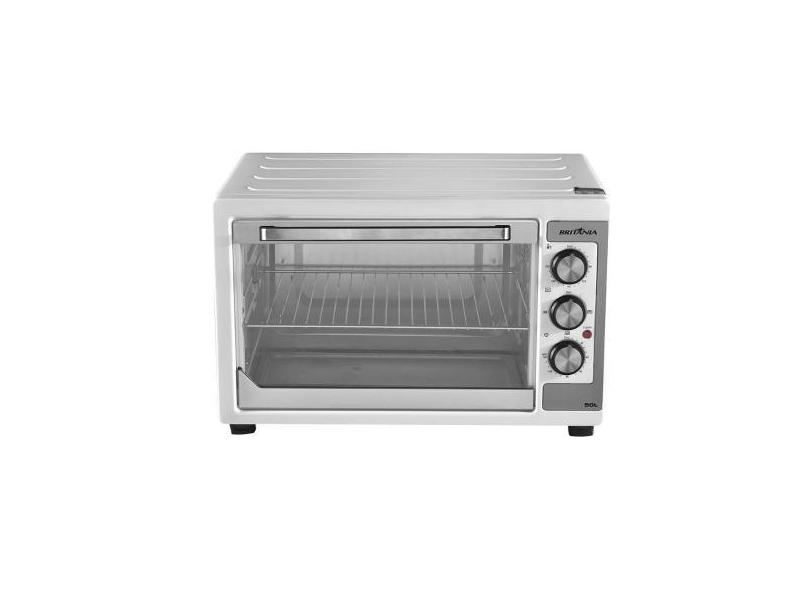 Forno Elétrico Britânia Bfe50b 50 Litros Com Função Timer Branco Bfe50