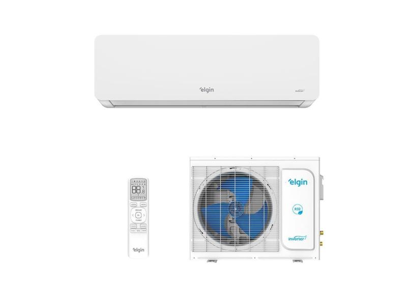 Ar Condicionado Split Hi Wall Elgin Eco Dream Connect Inverter 9.000 Btus Quente e Frio 220v R-32