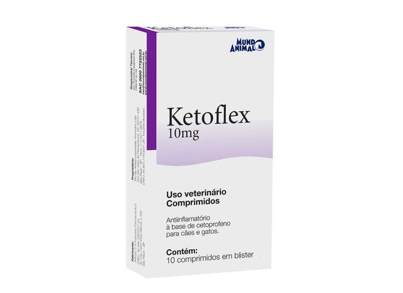 Ketoflex Mundo Animal 10 Comprimidos em Promoção é no Buscapé