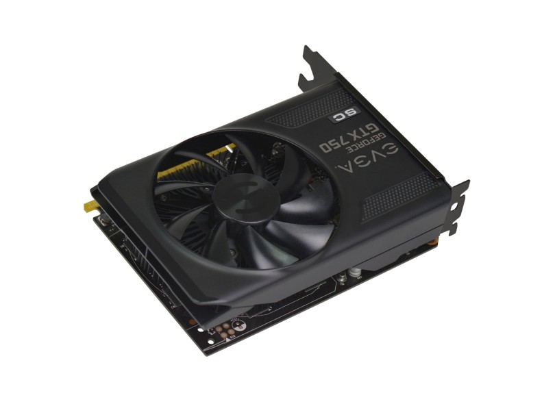 Placa de Video NVIDIA GeForce TX 750 2 GB DDR5 128 Bits EVGA 02G-P4-2754-KR