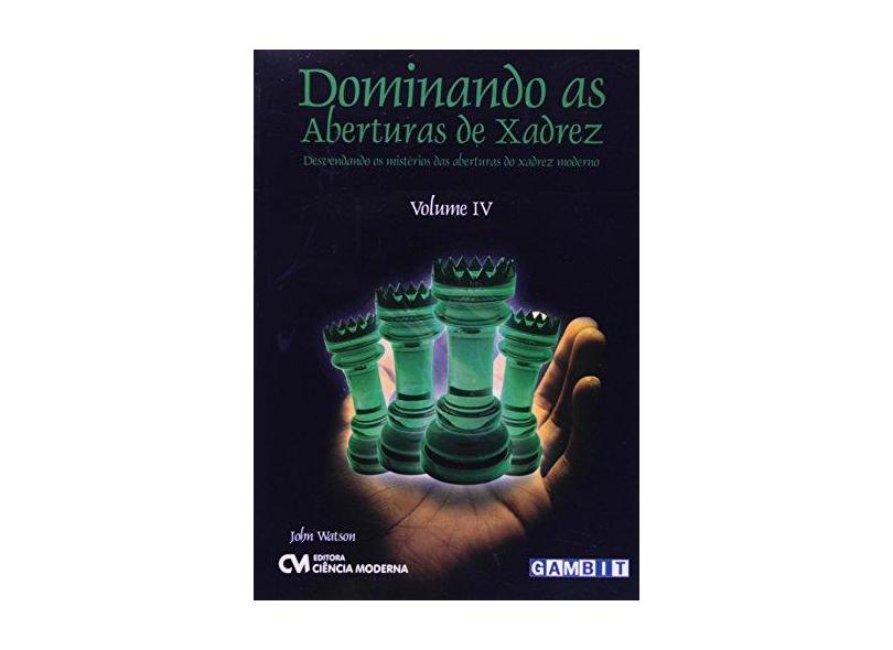 Livro Dominando Aberturas de Xadrez