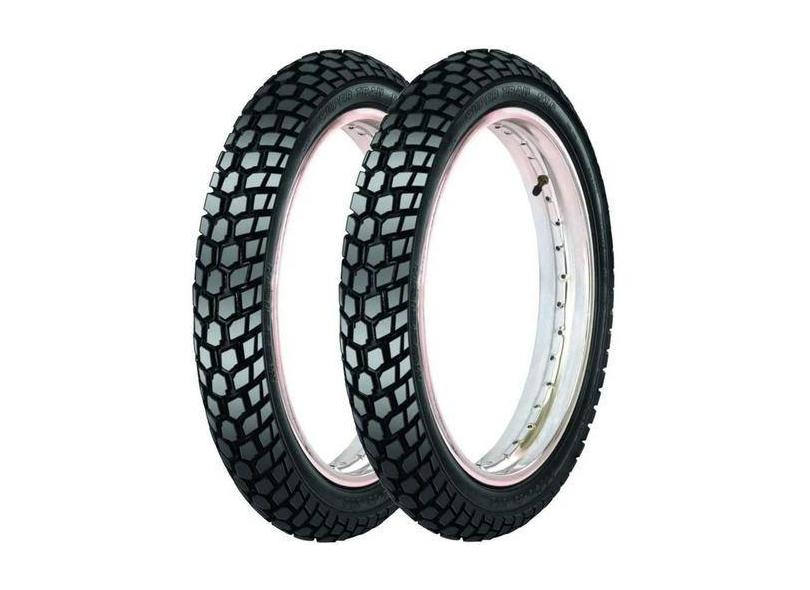 Par Pneus 80/100-14 + 60/100-17 St6 Trail Maggion Biz Pop