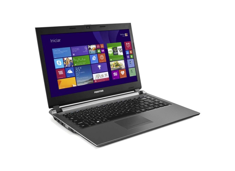 Notebook Positivo Premium Intel Core i3 3217U 4 GB de RAM 14 " Windows 8 S6125