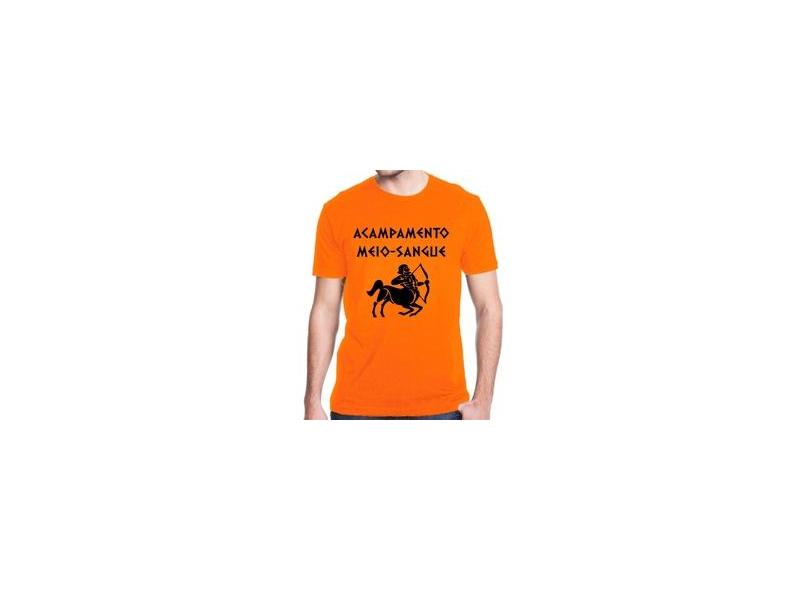 Camiseta Camp Half Blood Acampamento Meio-Sangue Percy Jackson