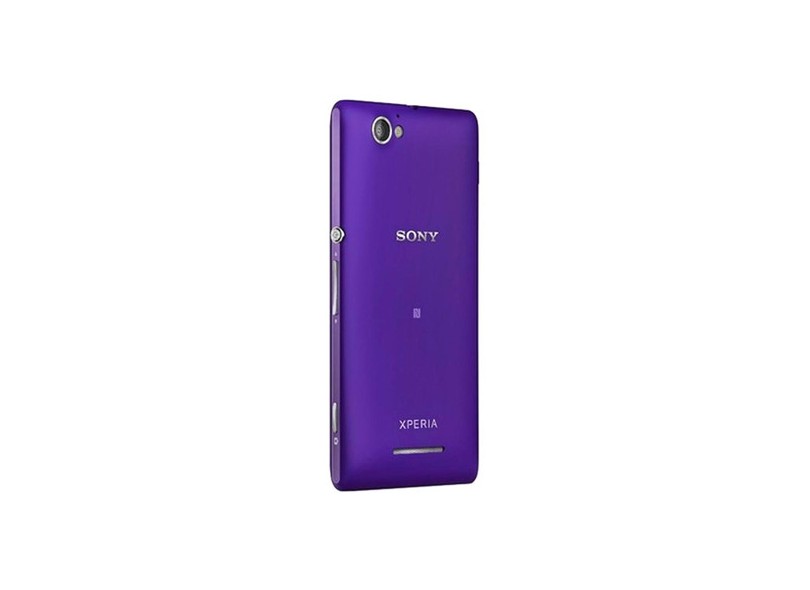 Smartphone Sony Xperia M Dual C2004 Câmera 5,0 MP 2 Chips 4GB Android 4.1 (Jelly Bean) 3G Wi-Fi