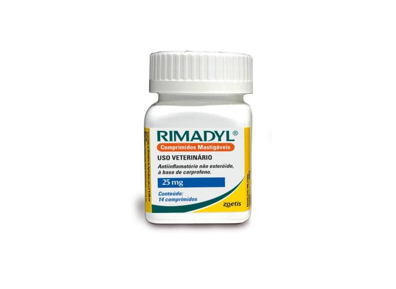 Rimadyl 25 mg - 14 comprimidos com o Melhor Preço é no Zoom