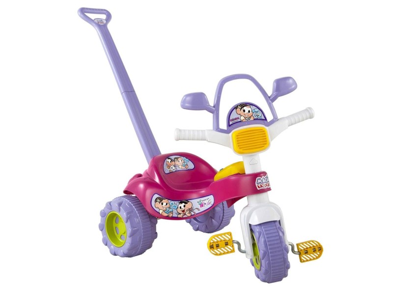 Triciclo Magic Toys Tico-Tico Turma da Mônica