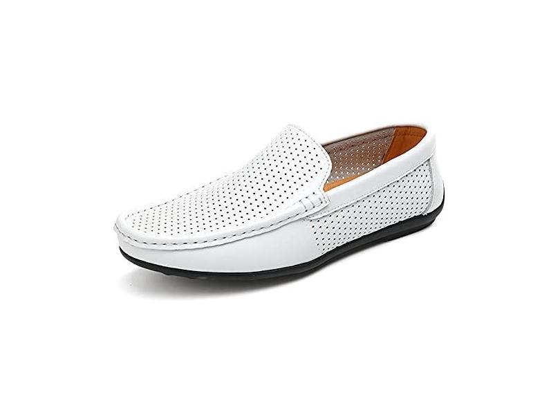 Odema Mocassim masculino casual sem cadarço para dirigir mocassins vazados,  , 7.5 com o Melhor Preço é no Zoom