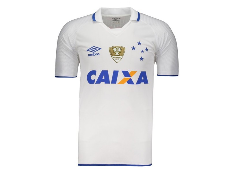 Camisa Torcedor Cruzeiro II 2017/18 Sem Número Umbro