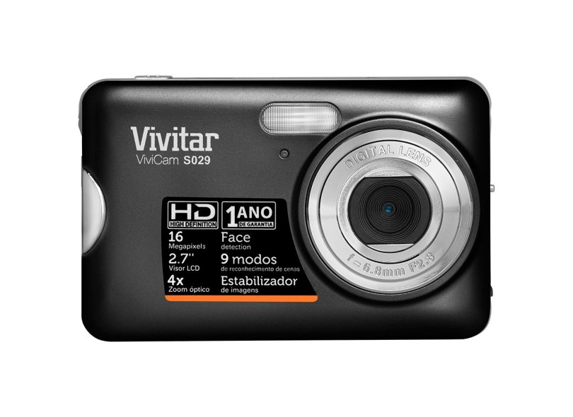 Câmera Digital Vivitar 16 MP S029