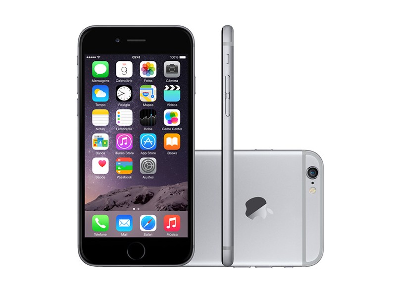 Novo Smartphone Apple iPhone 6 Plus 64GB iOS 8 3G 4G Wi-Fi