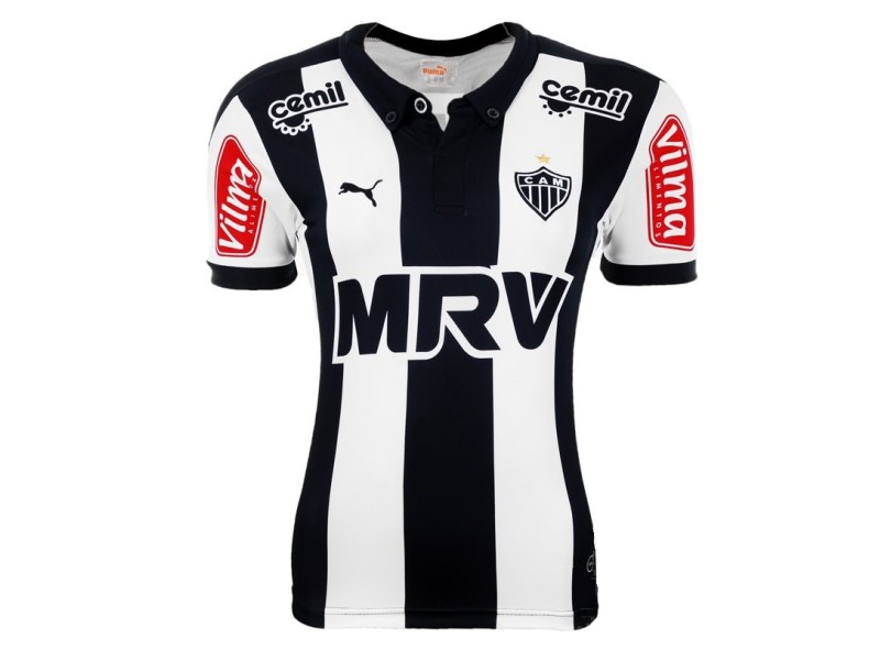 Camisa Jogo Atlético Mineiro I 2015 Feminina sem Número Puma