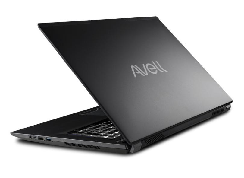 Notebook Avell Intel Core i7 8750H 8ª Geração 8 GB de RAM 1024 GB Híbrido 8.0 GB 17.3 " GeForce GTX 1050 Ti G1711 FOX
