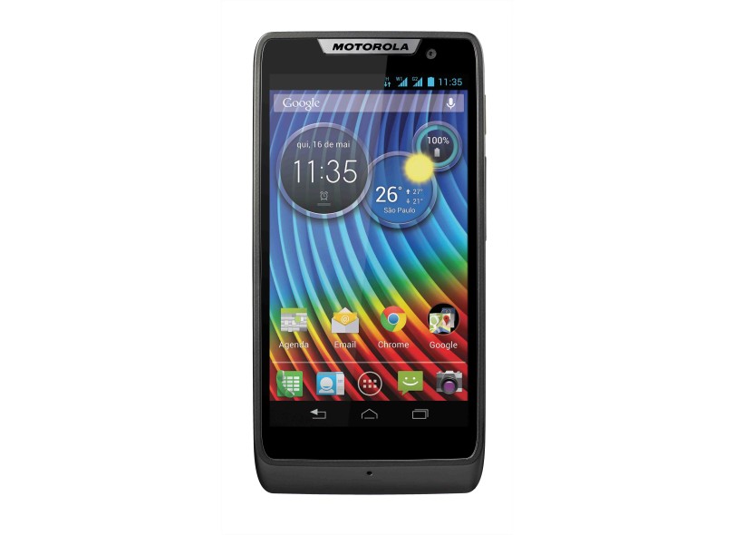 Smartphone Motorola Razr D3 XT920 Câmera 8,0 Megapixels Desbloqueado 2 Chips 4GB Android 4.1 (Jelly Bean) Wi-Fi 3G