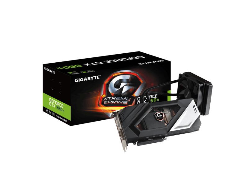 Placa de Video NVIDIA GeForce GTX 980 Ti 6 GB DDR5 384 Bits Gigabyte GV-N98TXTREME W-6GD