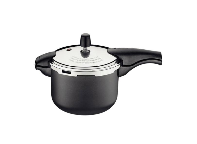 Panela de Pressão Vancouver 24 cm 6 L em Alumínio com Revestimento Interno e Externo Antiaderente Grafite Tramontina 20589/624