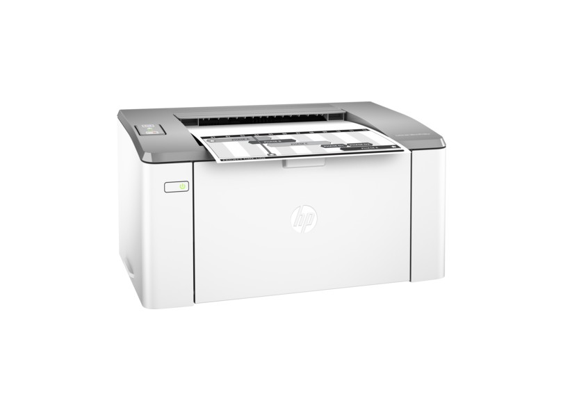 Impressora HP Laserjet Pro M106W Laser Preto e Branco Sem Fio