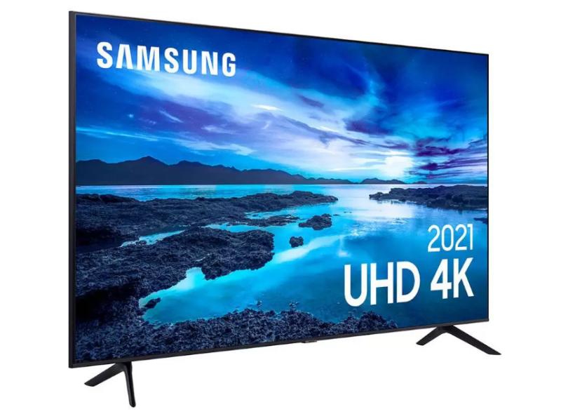 Smart TV TV LED 75 " Samsung 4K HDR UN75AU7700GXZD 3 HDMI