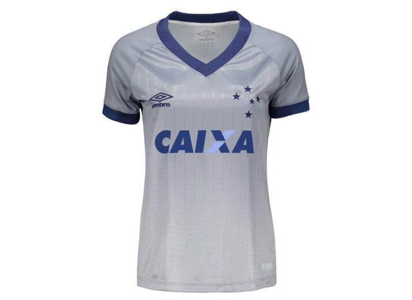 Camisa Torcedor Feminina Cruzeiro III 2018/19 Umbro