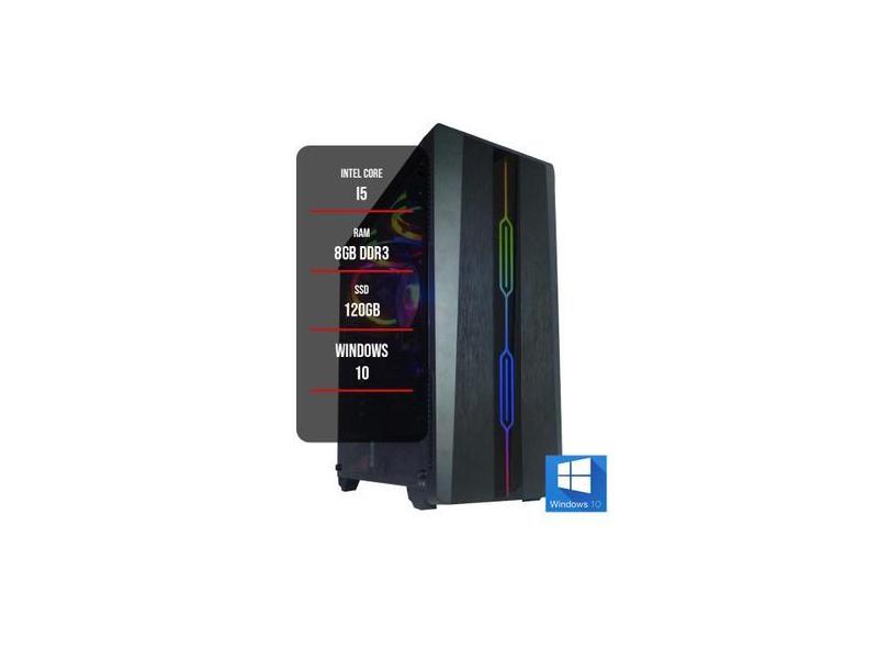 Pc Computador Cpu Core I5 + Ssd 120gb, 8gb Memória Ram - OUZZE