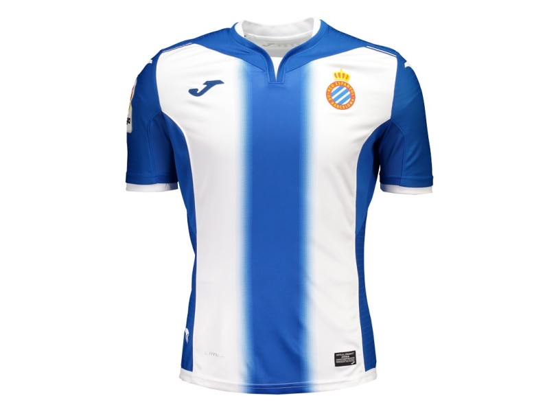 Camisa Torcedor Espanyol I 2016/17 sem Número Joma