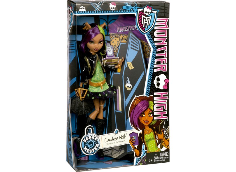 Boneca Monster High Básica Clawdeen Wolf Mattel em Promoção na Americanas