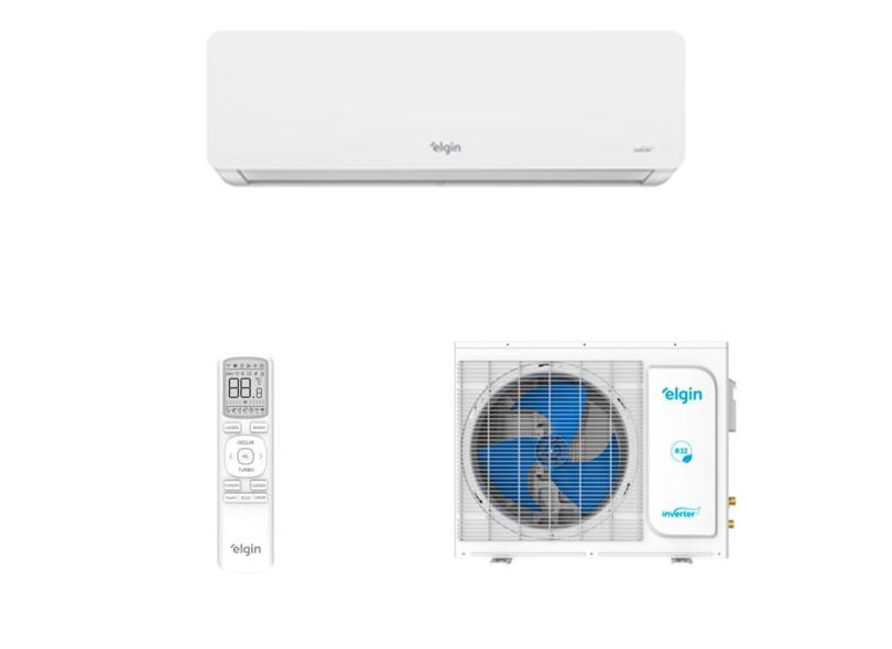 Ar-Condicionado Split Elgin 9000 BTUs, Inverter, Quente/Frio - HIQC09C2WACA - Branco