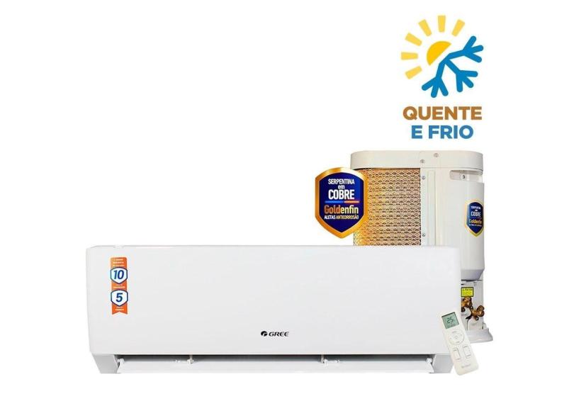 Ar Condicionado Split Inverter 12 000 Btus Gree G-Top, Quente e Frio 220 Volts