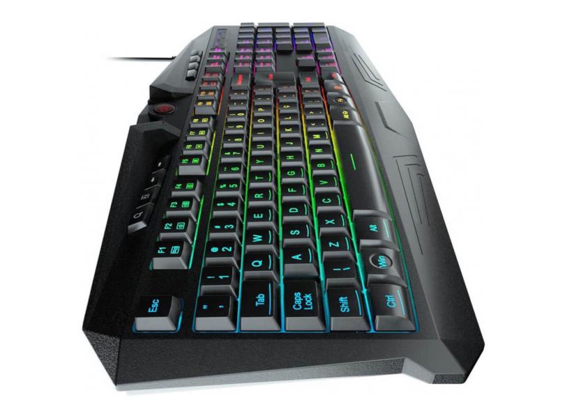 Teclado Gamer Membrana Harpe Rgb K503 Fullsized - Redragon