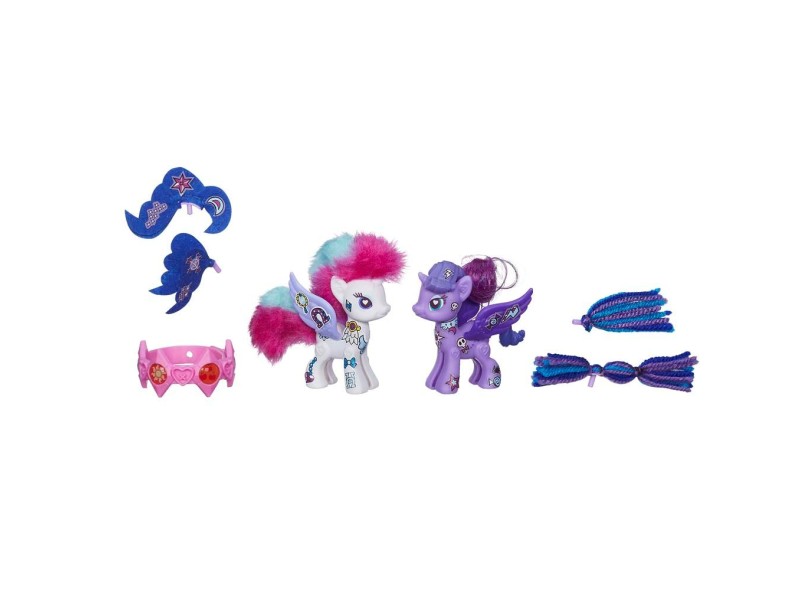Boneca My Little Pony Rarity & Princess Luna Pop Hasbro