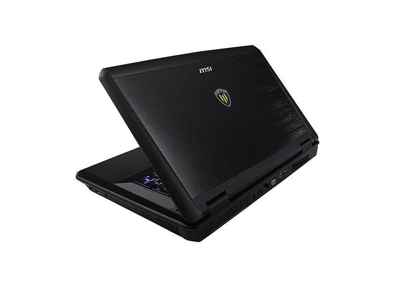 Notebook MSI Workstation Intel Core i7 4810MQ 16 GB de RAM HD 1 TB SSD 128 GB LED 17.3 " Windows 7 Professional WT70-2OK