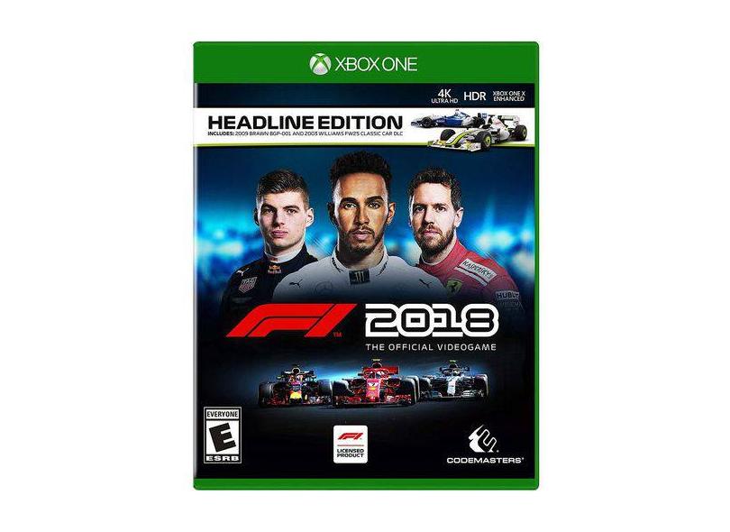 Jogo F1 2018 Xbox One Codemasters