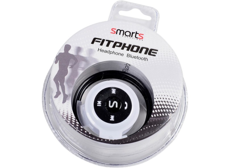 Fone de Ouvido Bluetooth com Microfone Smarts Solutions Fitphone
