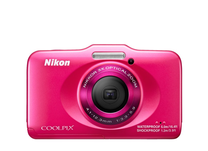 Câmera Digital Nikon Coolpix 10,1 MP HD À Prova D'Água S31 com o