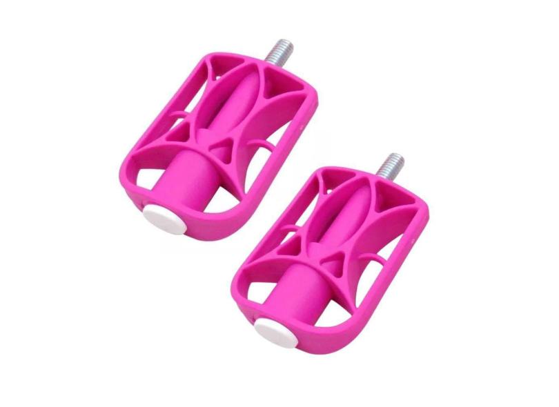 Par Pedal Mirim Bandeirante Aro 12 Bicicleta Infantil Rosa