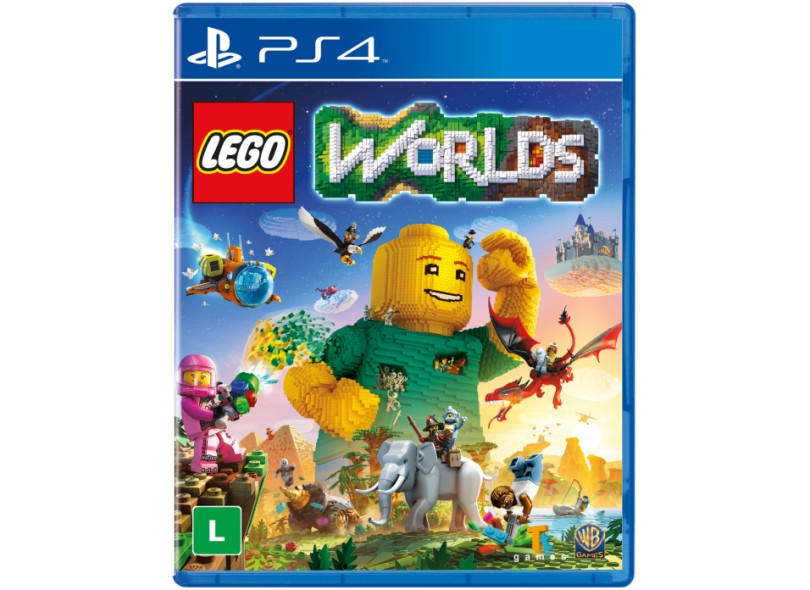 Jogo Lego Worlds PS4 Warner Bros