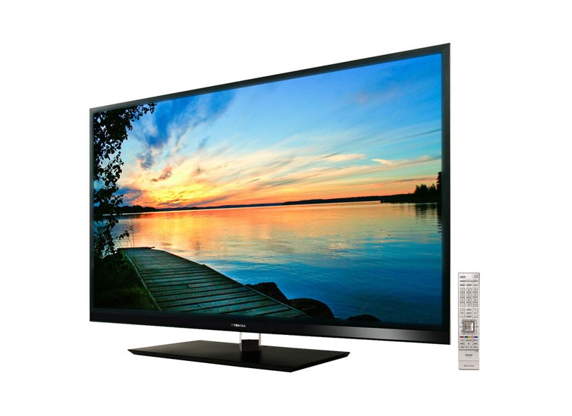 TV LED Semp Toshiba 65" 3D Full HD 4 HDMI Conversor Digital Integrado 65WL800I3D