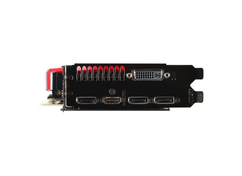 Placa de Video NVIDIA GeForce GTX 980 Ti 6 GB DDR5 384 Bits MSI GTX 980TI 6GB Gaming OC